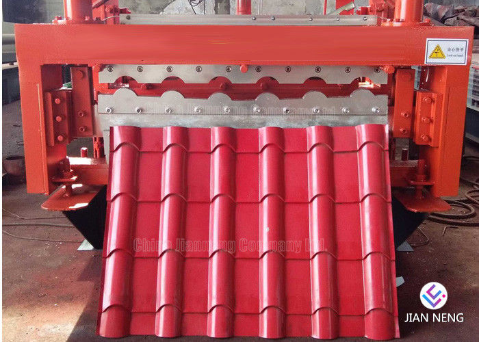 Petit pain de double de trapèze/deux couches formant le matériel en acier de machine pour le panneau de toit