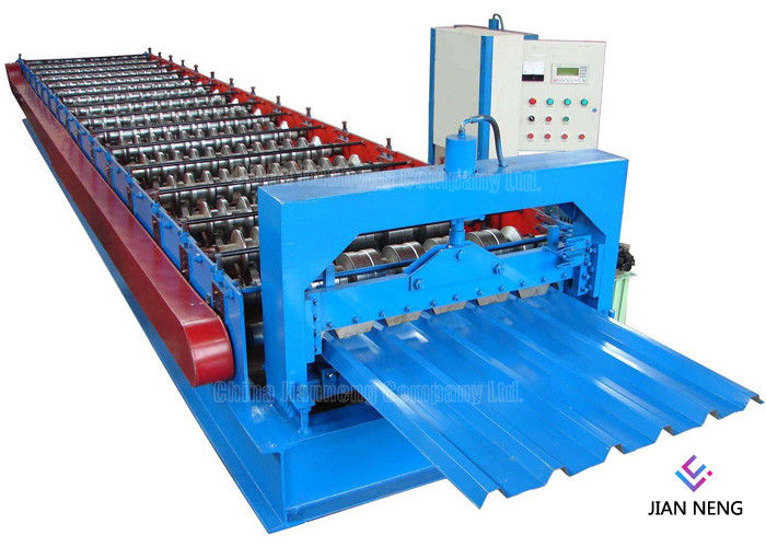 Machine trapézoïdale en acier colorée de laminage des métaux, métal automatique de contrôle de PLC formant la machine