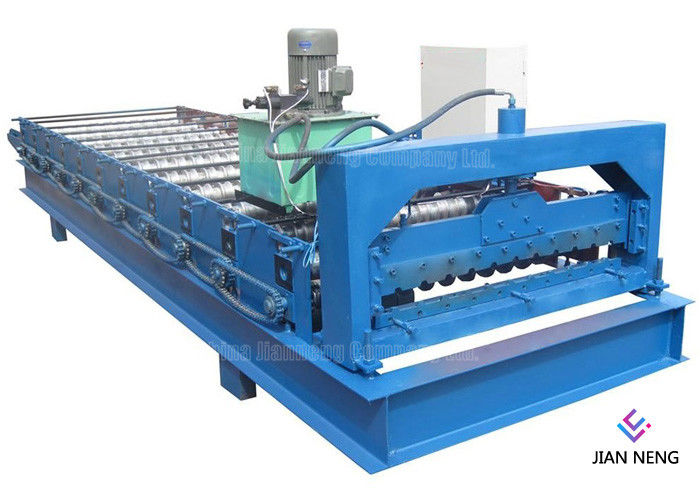 Machine trapézoïdale en acier colorée de laminage des métaux, métal automatique de contrôle de PLC formant la machine