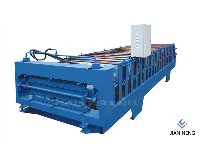 Machine trapézoïdale en acier colorée de laminage des métaux, métal automatique de contrôle de PLC formant la machine
