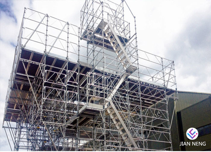 une tour antidérapante plus épaisse d'Access d'escalier de 2.5*1.2*3m pour la construction de haute altitude