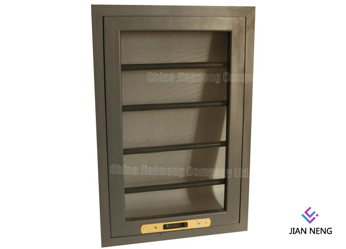 Anti tente Windows en aluminium de vol et portes avec la preuve de cambrioleur de maille de sécurité d'acier inoxydable