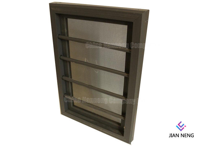 Anti tente Windows en aluminium de vol et portes avec la preuve de cambrioleur de maille de sécurité d'acier inoxydable