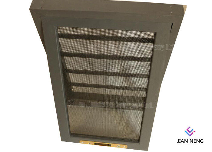 Anti tente Windows en aluminium de vol et portes avec la preuve de cambrioleur de maille de sécurité d'acier inoxydable