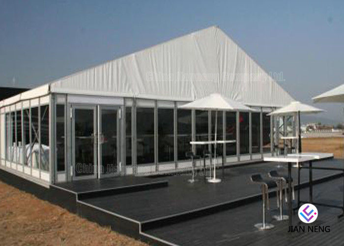 Fenêtre en aluminium et portes stables pour l'entrepôt extérieur provisoire de tentes