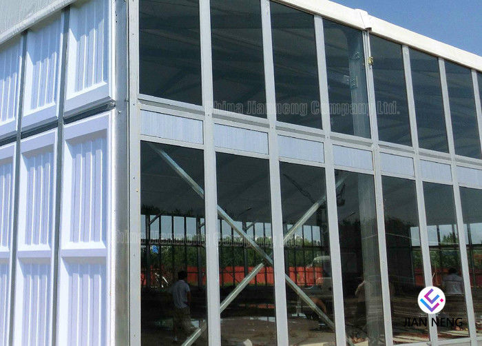 Fenêtre en aluminium et portes stables pour l'entrepôt extérieur provisoire de tentes