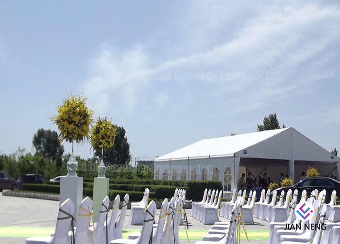Tentes en aluminium 3M-40m de chapiteau de tente de vue de partie extérieure pour 200 personnes