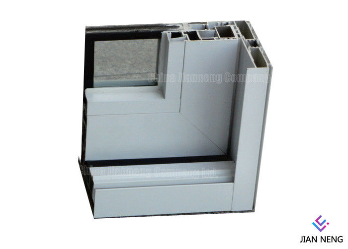 Le jet de poudre a enduit des options multicolores de sections adaptées aux besoins du client par profil en aluminium de porte