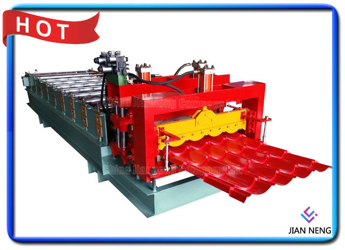 Petit pain de tuiles vitré par toiture de feuille de toit ridé par IBR formant faisant à machine 0.2-0.8mm l'épaisseur