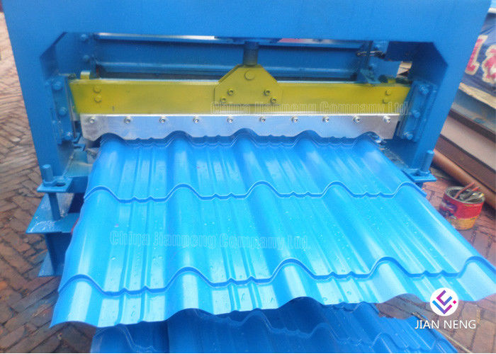Petit pain vitré de tuile de feuillard formant la machine, toit en acier de PPGI faisant la ligne de production à la machine