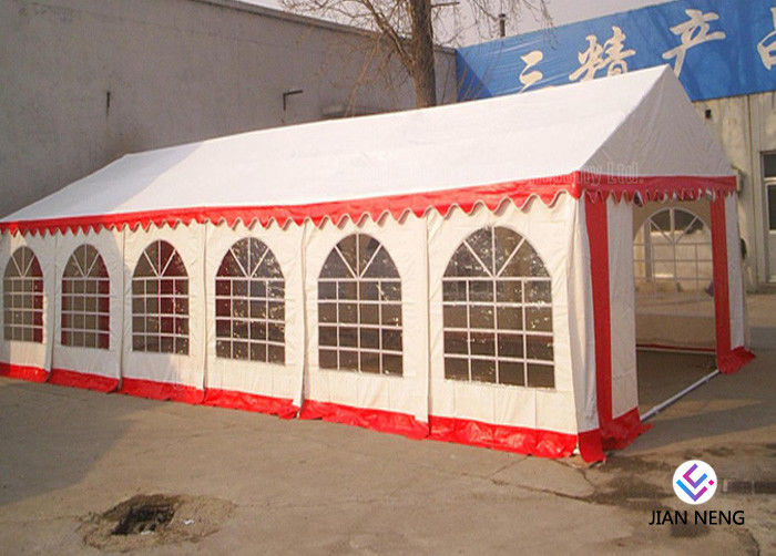 Tente extérieure adaptée aux besoins du client de partie de taille avec les parois latérales claires de PVC de fenêtre pour l'église
