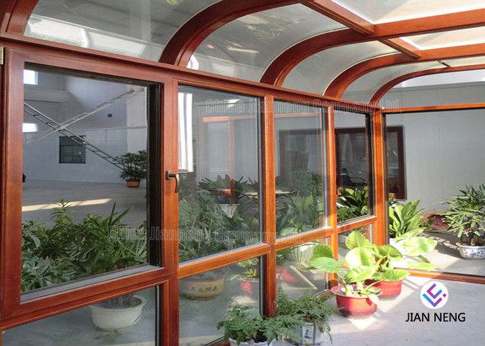 Varie le tissu pour rideaux en aluminium Windows de couleur et la norme européenne 6063 T5/T6 de portes