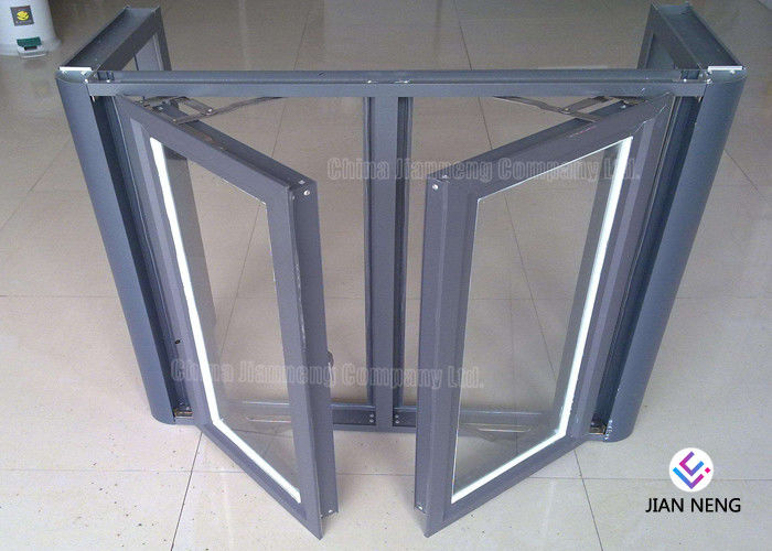 Fenêtre en aluminium de profil en verre insonorisé et porte Windows et taille standard de portes