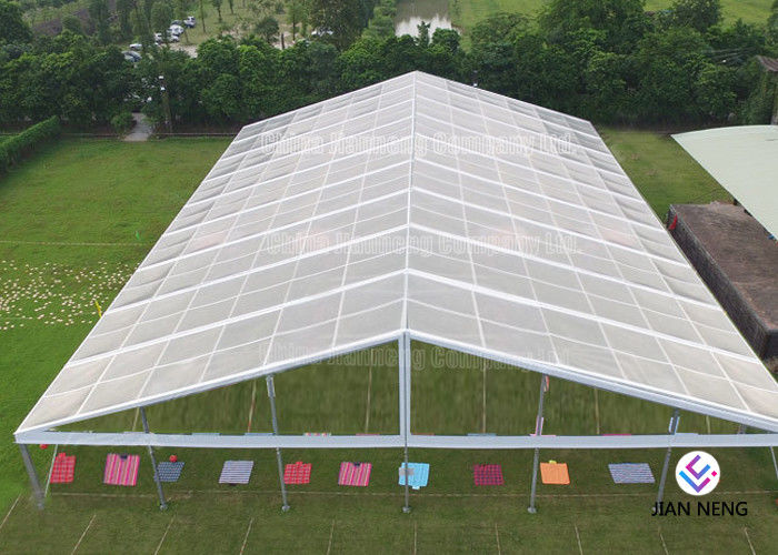 Tente de PVC d'espace libre de largeur de l'écurie 20m, tentes imperméables d'événement de haute sécurité pour des sports