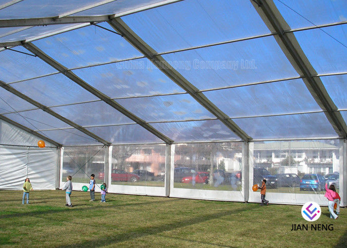 Tente de PVC d'espace libre de largeur de l'écurie 20m, tentes imperméables d'événement de haute sécurité pour des sports