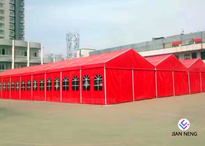 Systèmes en aluminium rouges de toit de botte, belle tente de systèmes de botte d'éclairage du DJ avec l'état d'air